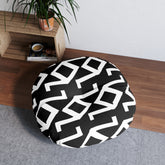 Bold Round Floor Pillow