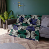 Swish Crushed Velvet Blanket