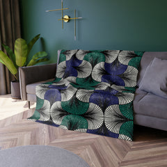 Swish Crushed Velvet Blanket