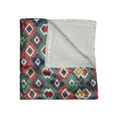 Beaded Crush Crushed Velvet Blanket