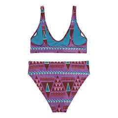 Triangles High Waist Bikini