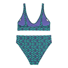 Aztek-y High Waist Bikini