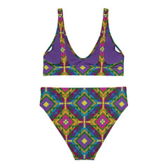 Kaleidoscope High Waist Bikini