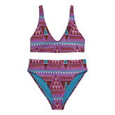 Triangles High Waist Bikini