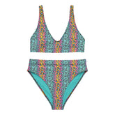 Leopard Print High Waist Bikini