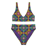 Kaleidoscope High Waist Bikini