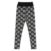 B/W Kente Leggings