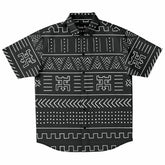 Mud Cloth Short Sleeve Shirt
