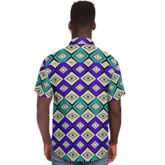 So Blue Short Sleeve Shirt