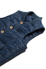 Daily Paper Navy Padded Vest