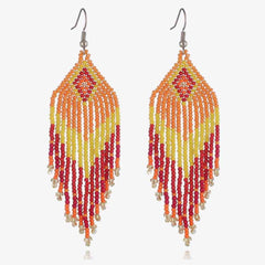 Beaded Dangle Earrings