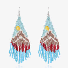 Beaded Dangle Earrings