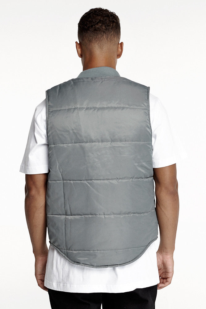 Daily Paper Grey Padded Vest