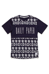 Daily Paper Navy Berber Panel T-Shirt