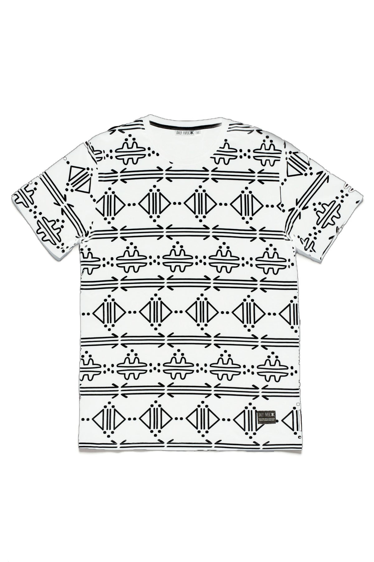 Daily Paper White/Black Berber Life Elements T-Shirt