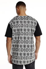 Daily Paper Grey Berber Panel T-Shirt