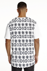 Daily Paper White Berber Panel T-Shirt