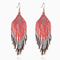 Beaded Dangle Earrings