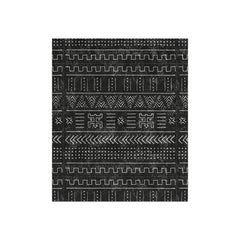 BW Mud Cloth Crush Crushed Velvet Blanket