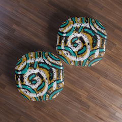 Aura Round Floor Pillow