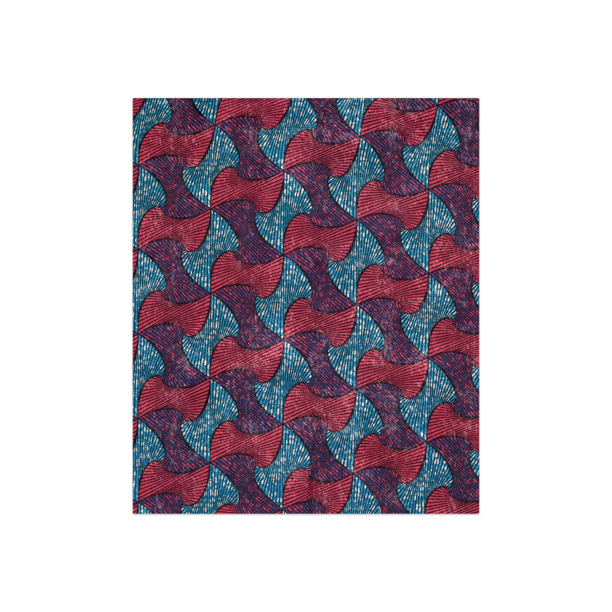 Twists Crush Crushed Velvet Blanket