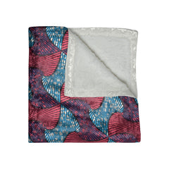 Twists Crush Crushed Velvet Blanket