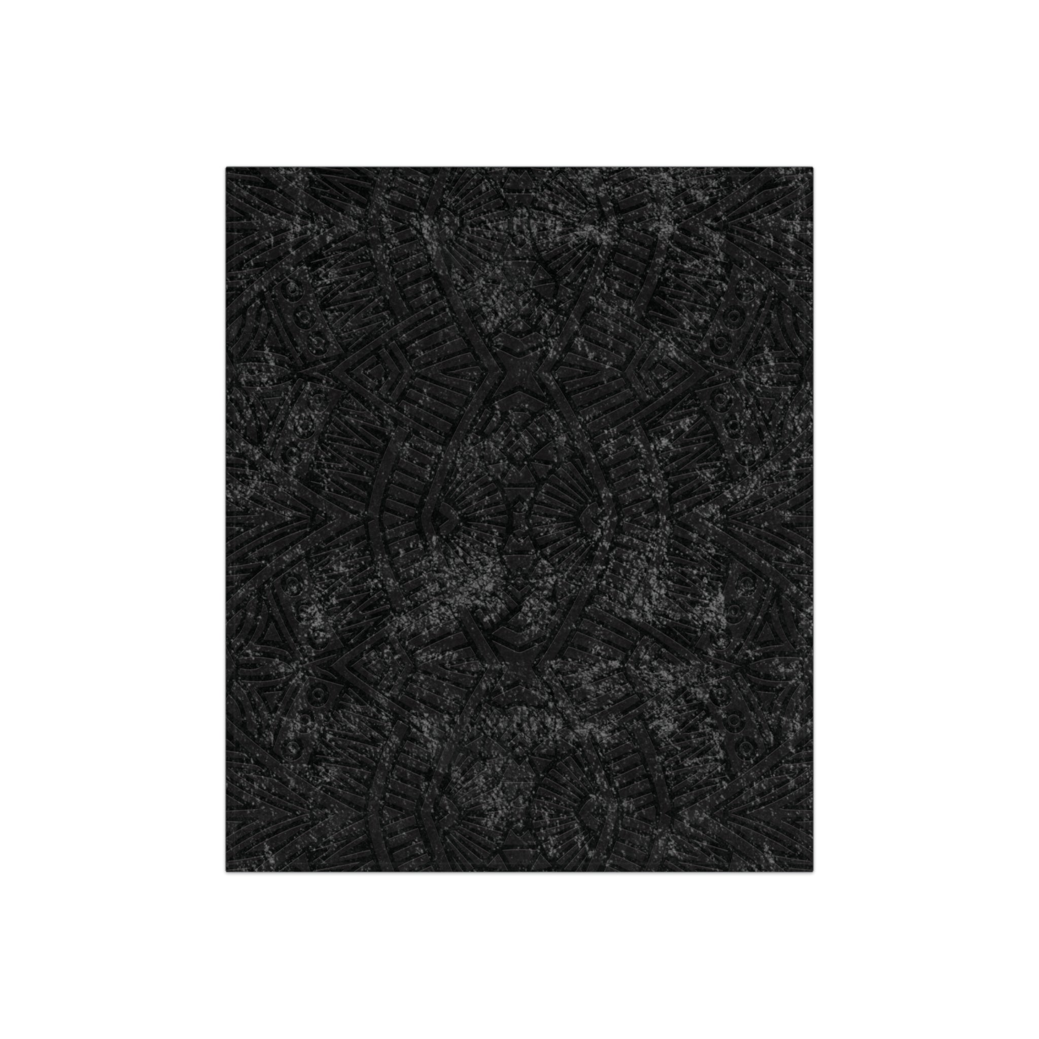 Ancient Crushed Velvet Blanket
