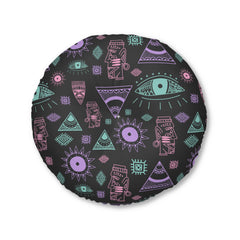 Tribal Round Floor Pillow