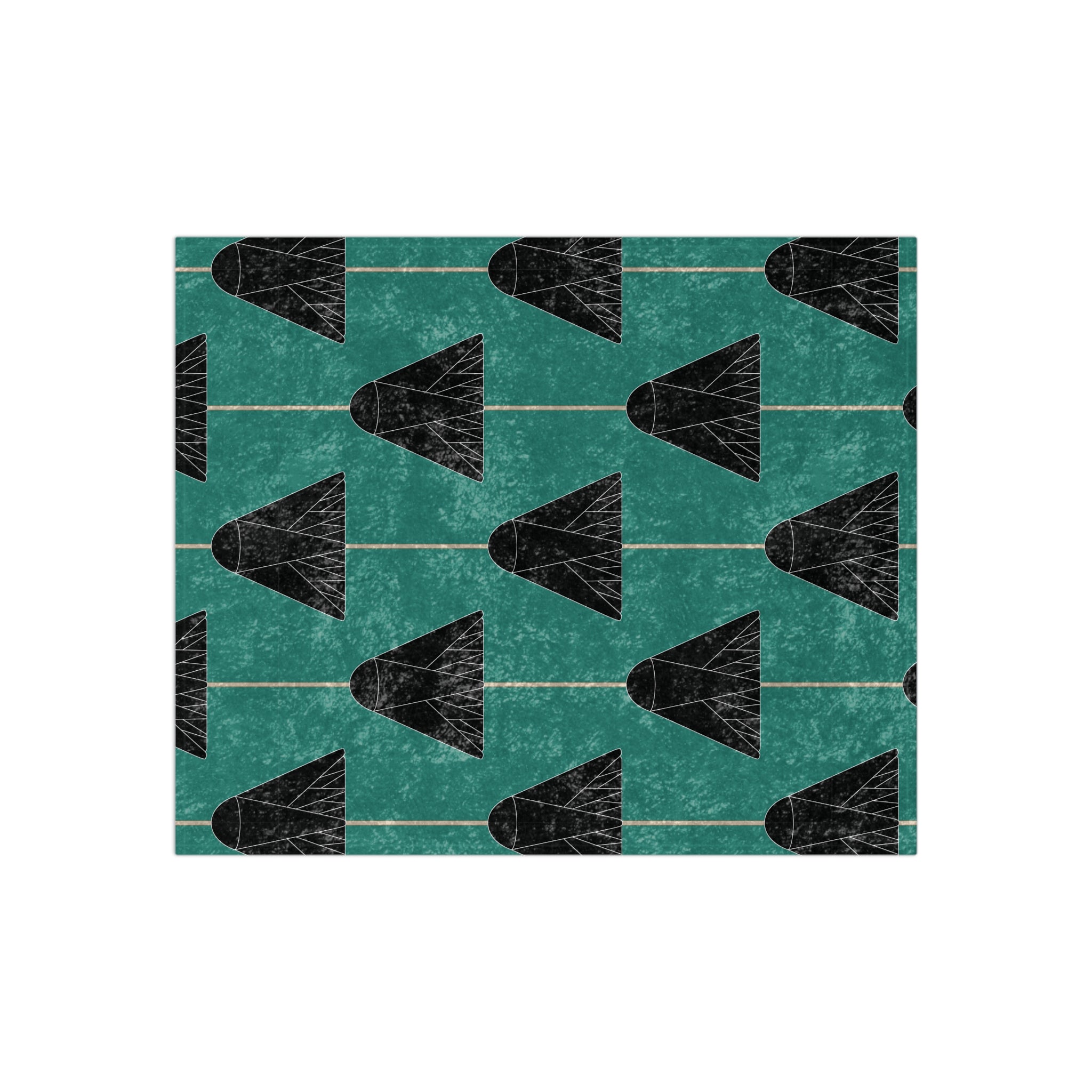 Locust Crushed Velvet Blanket