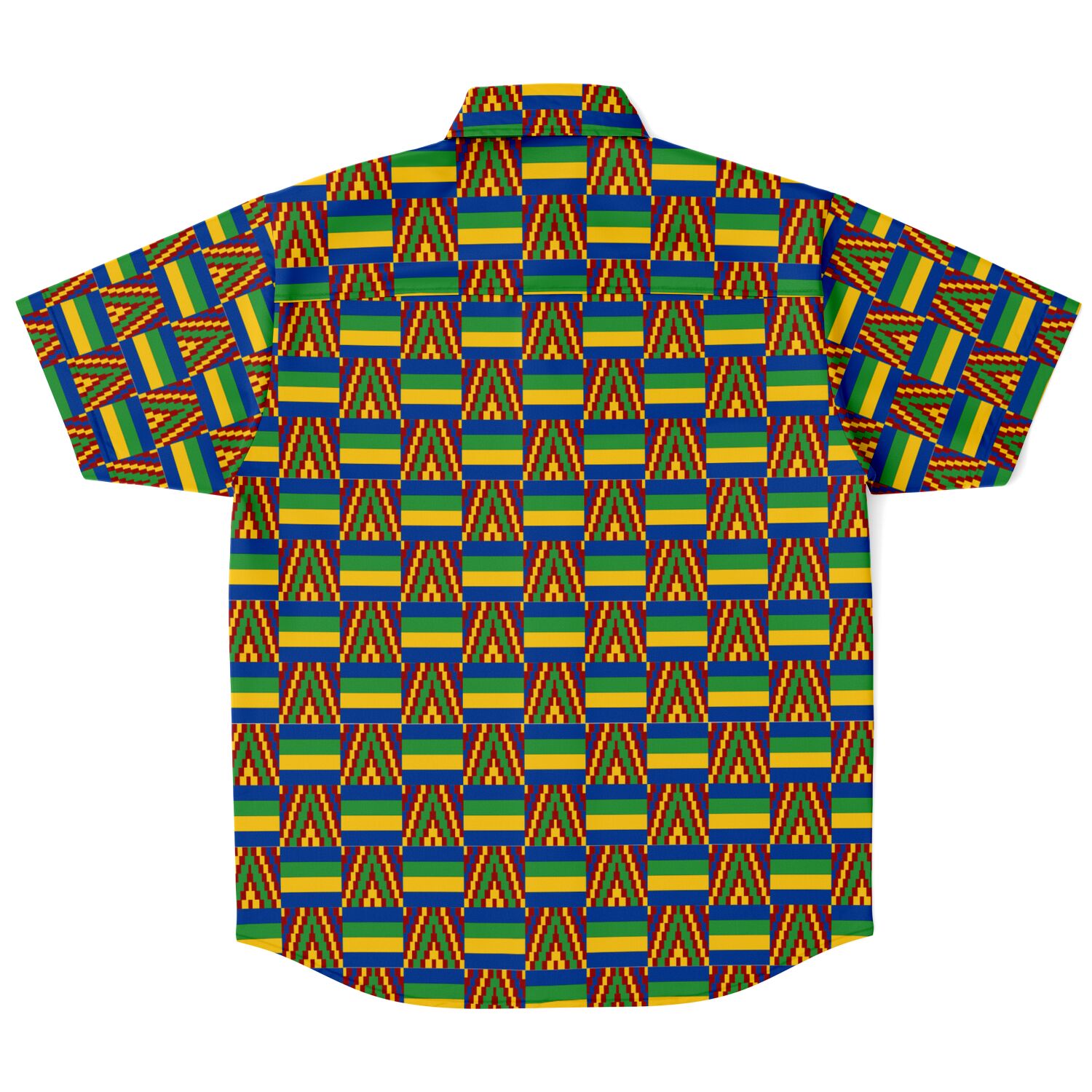Digi Kente Short Sleeve Shirt