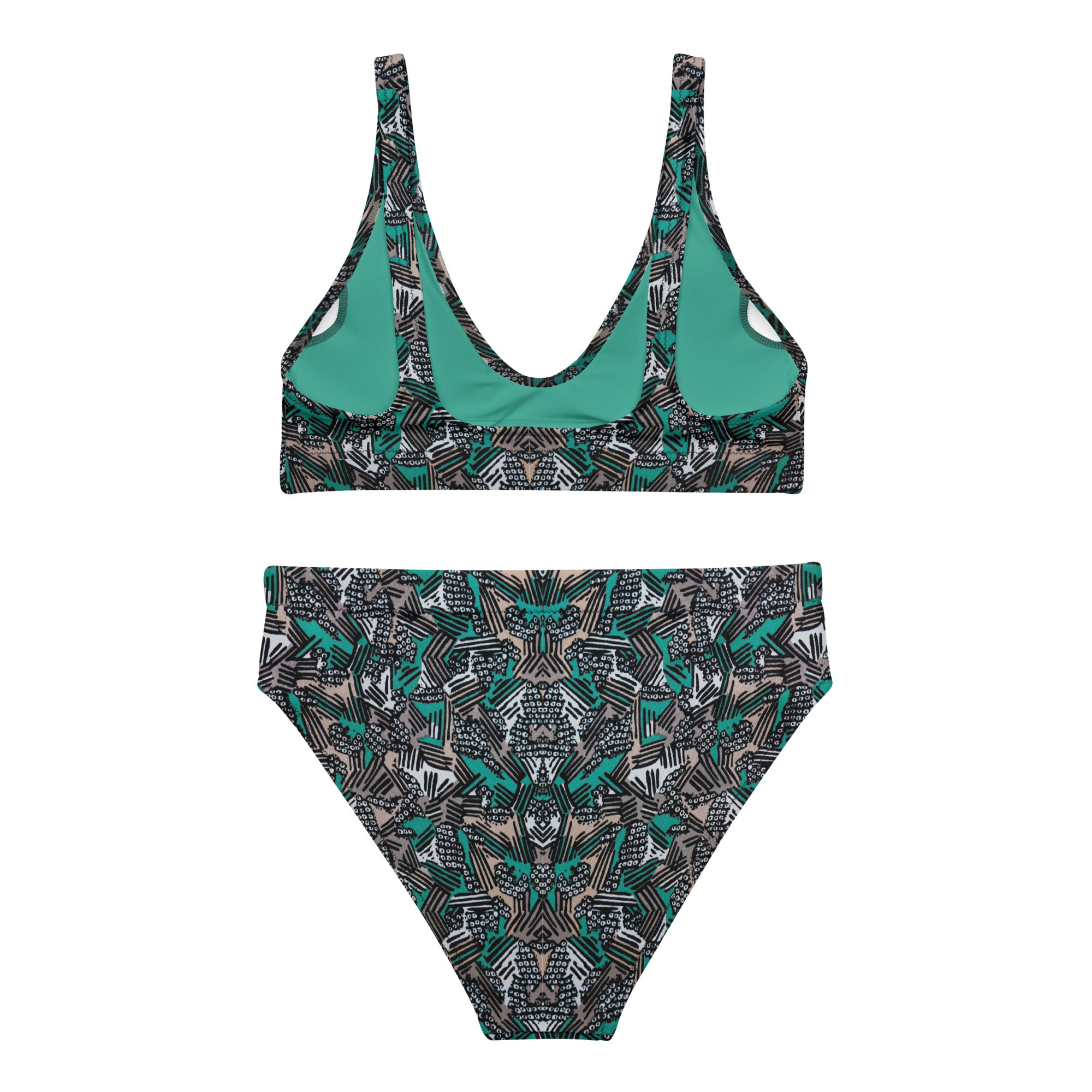 Vintage High Waist Bikini