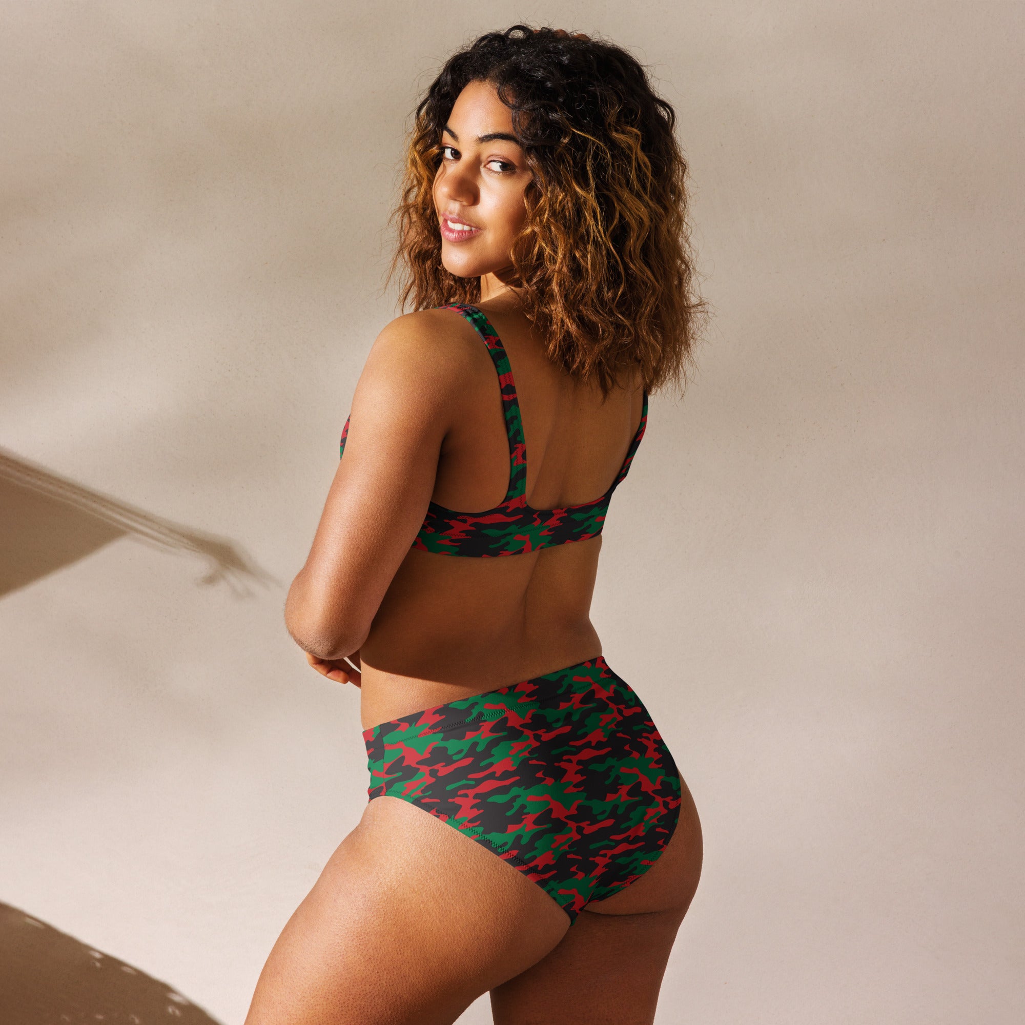 RGB Camo High Waist Bikini