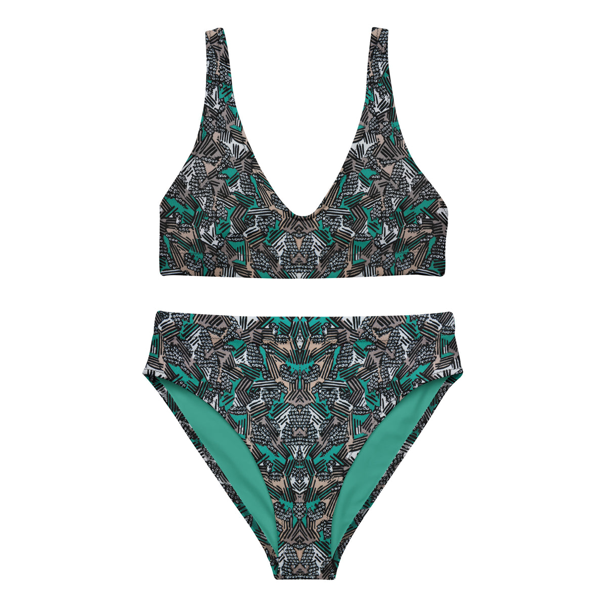 Vintage High Waist Bikini