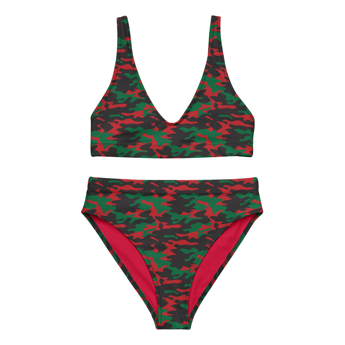 RGB Camo High Waist Bikini