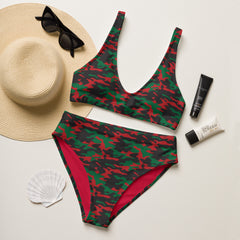 RGB Camo High Waist Bikini