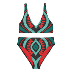 Wanawake High Waist Bikini