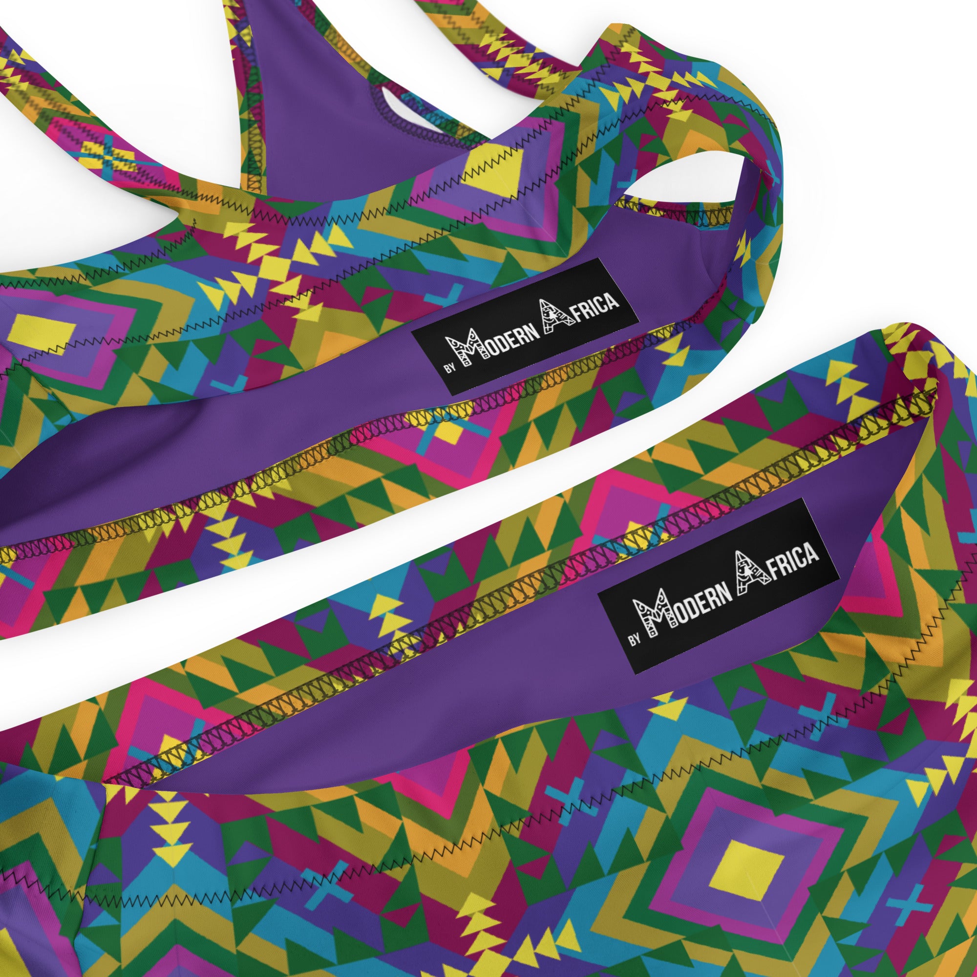 Kaleidoscope High Waist Bikini