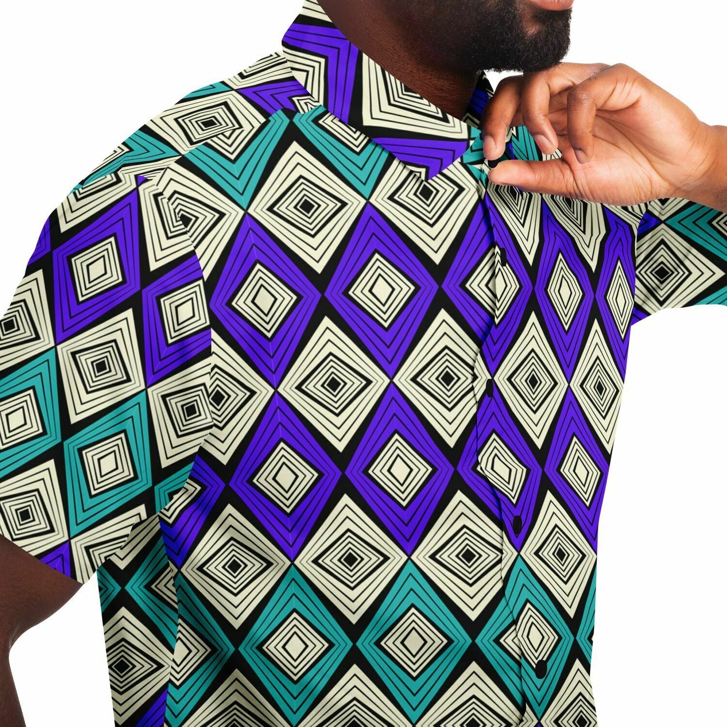 So Blue Short Sleeve Shirt