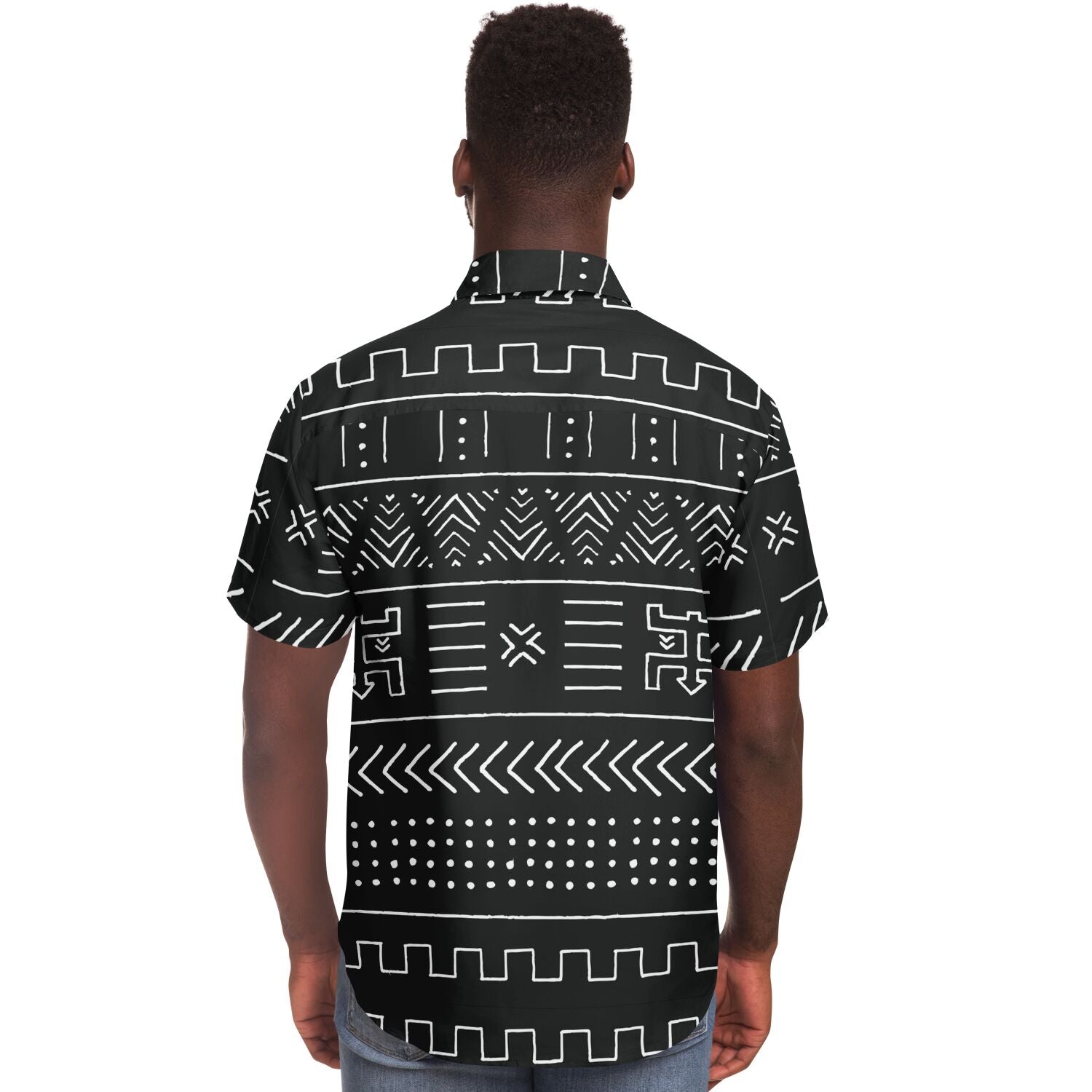 Mud Cloth Short Sleeve Shirt