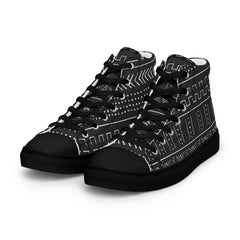 Mud Cloth Women’s Canvas High Tops