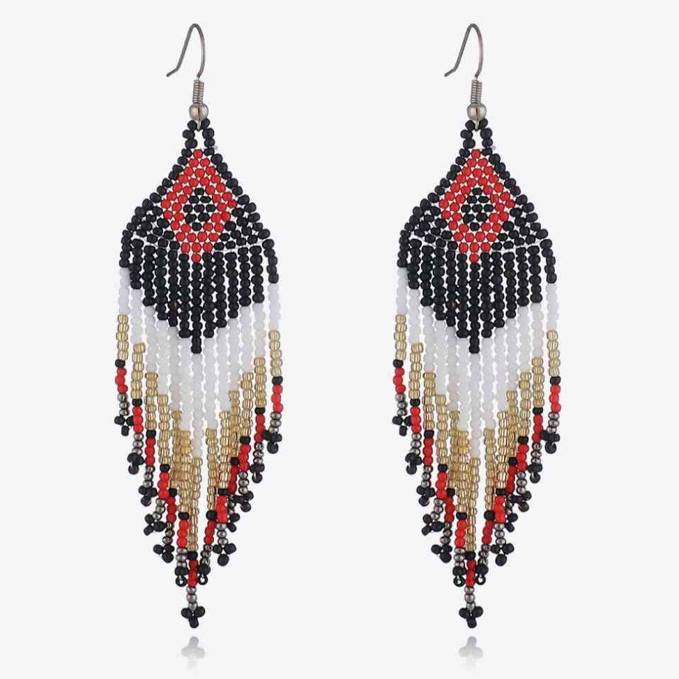 Beaded Dangle Earrings