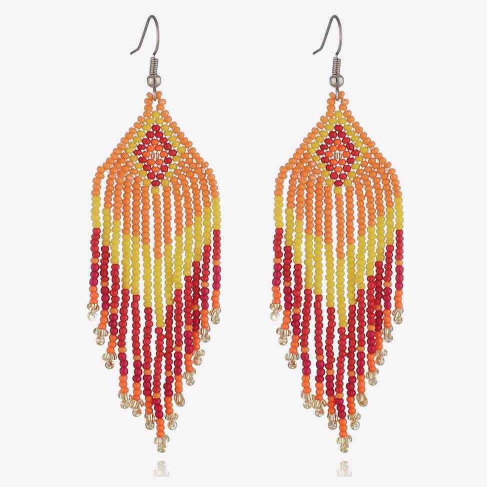Beaded Dangle Earrings