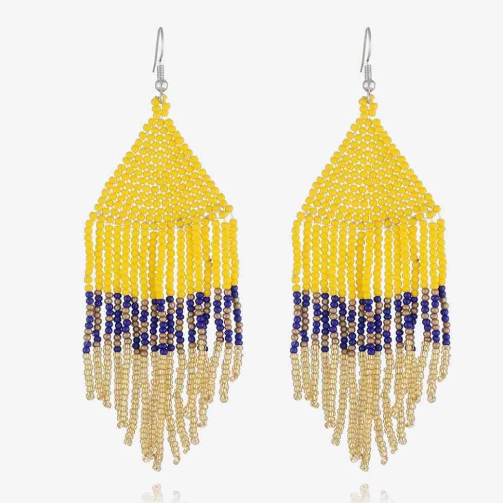 Beaded Dangle Earrings