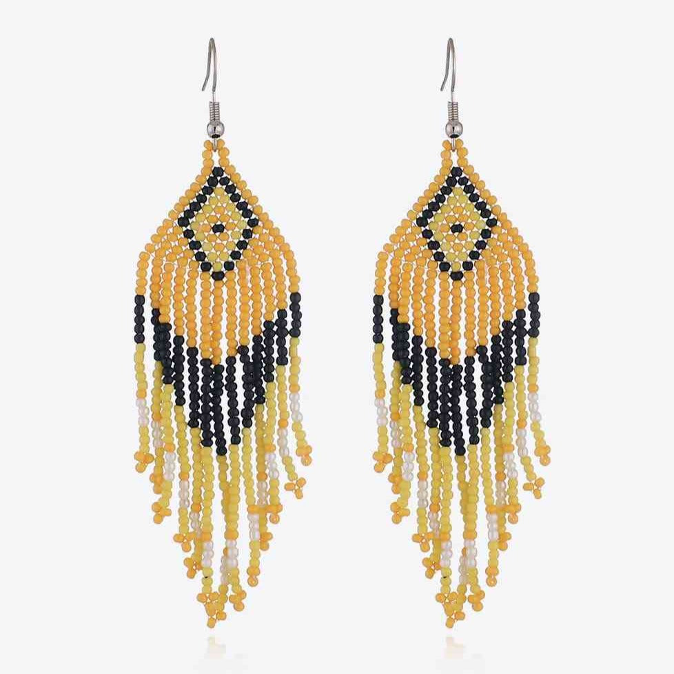 Beaded Dangle Earrings