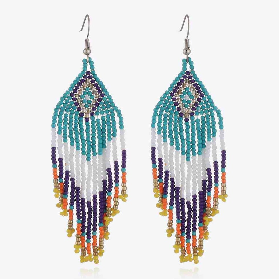 Beaded Dangle Earrings