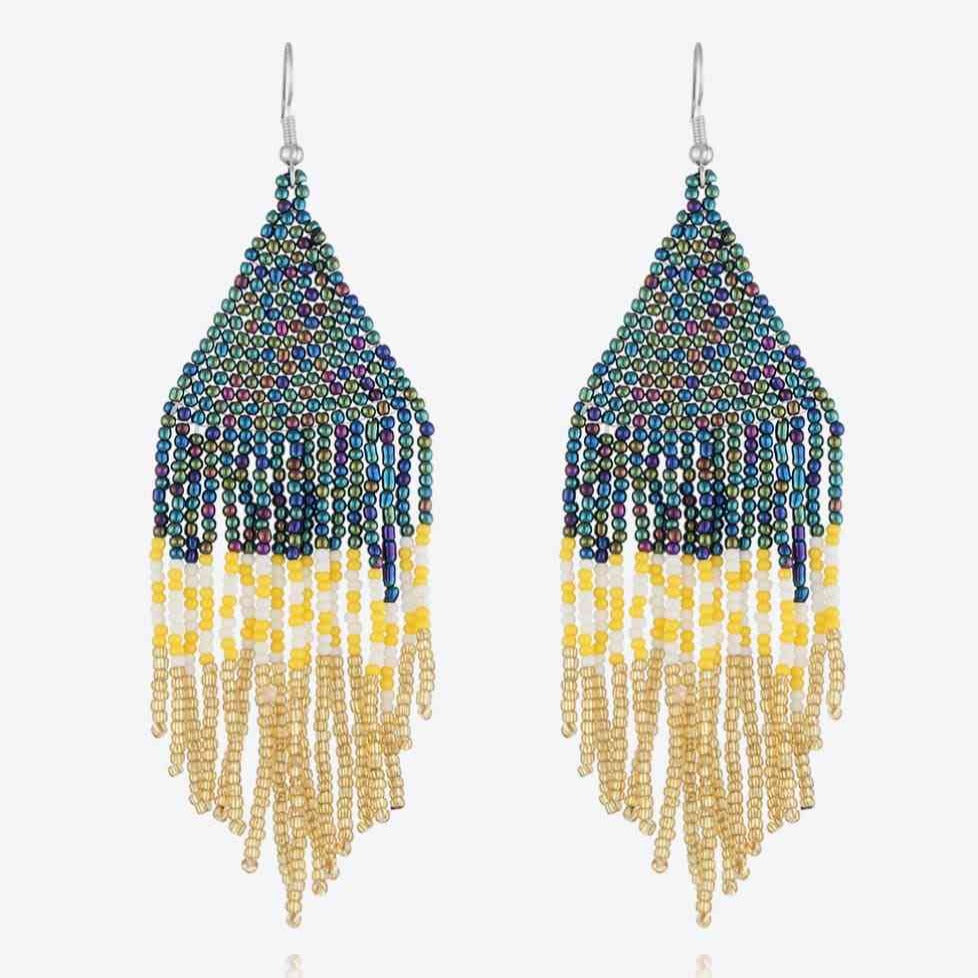Beaded Dangle Earrings