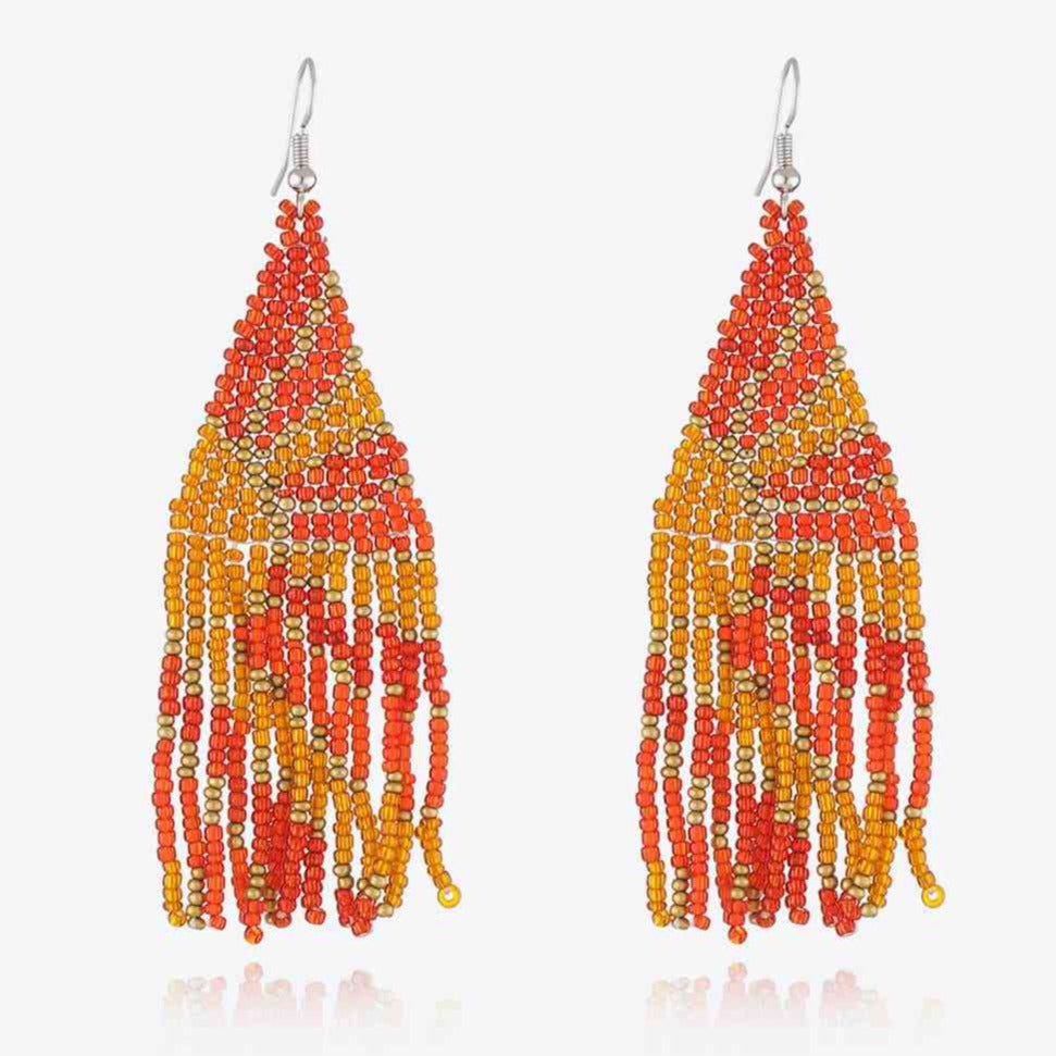 Beaded Dangle Earrings