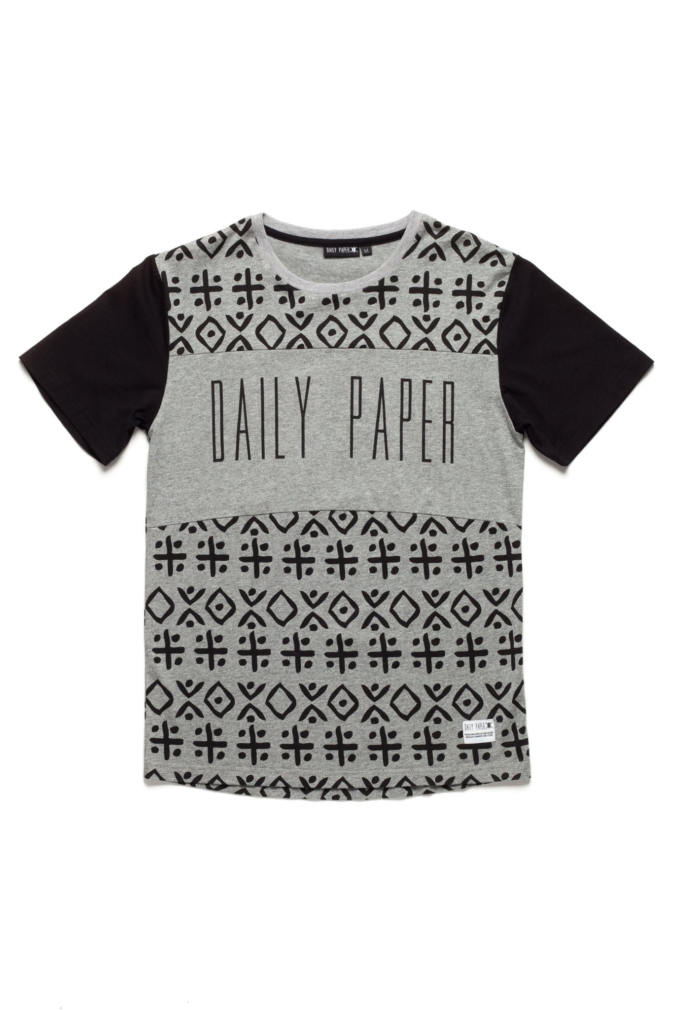 Daily Paper Grey Berber Panel T-Shirt
