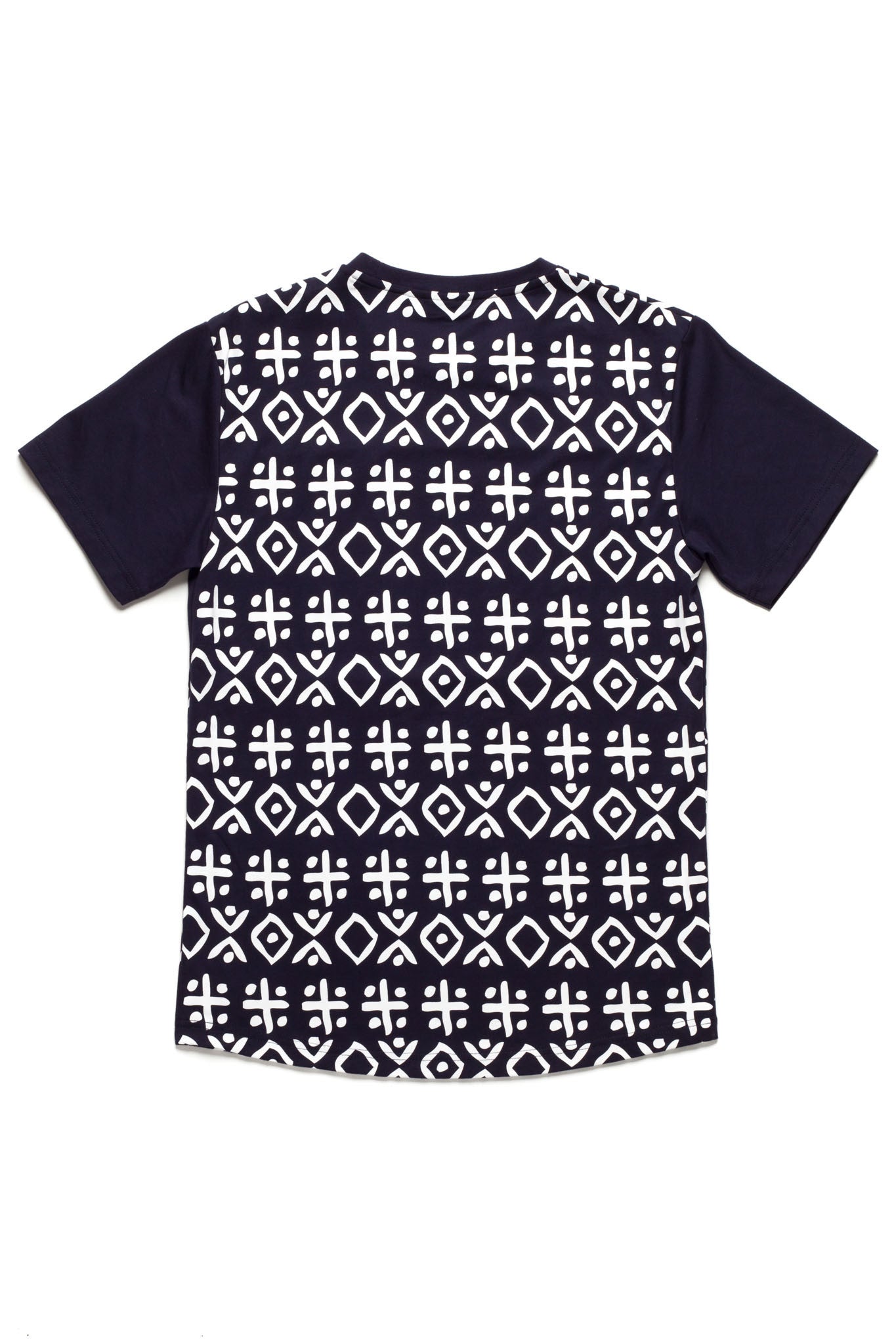 Daily Paper Navy Berber Panel T-Shirt