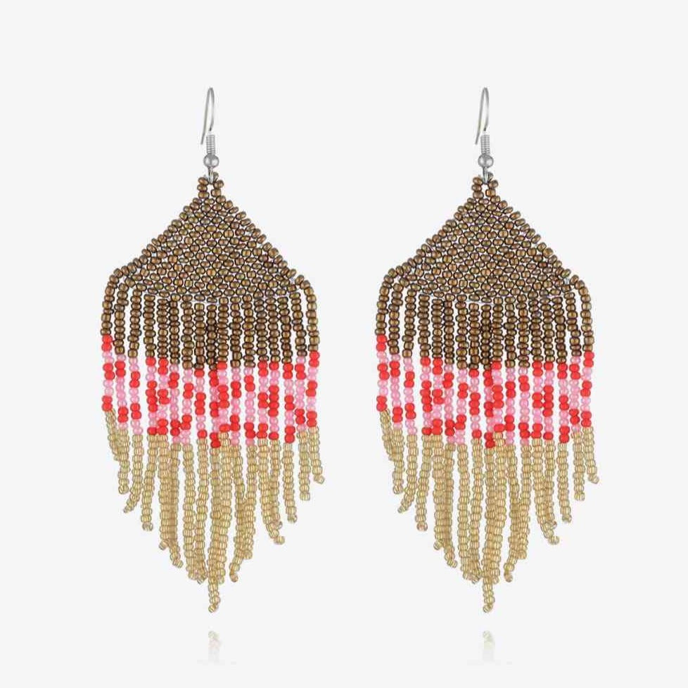 Beaded Dangle Earrings